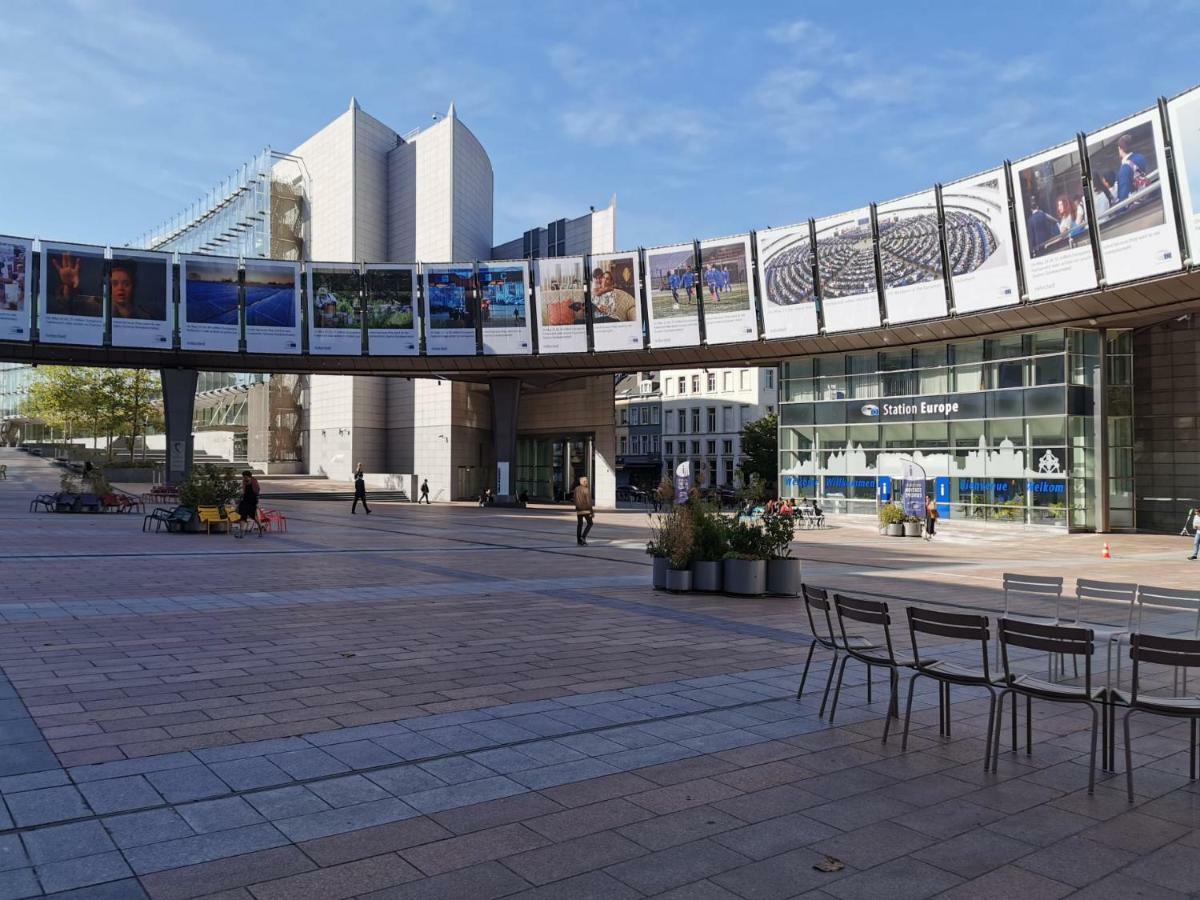 Cosy Europarlament Apartment بروكسل المظهر الخارجي الصورة